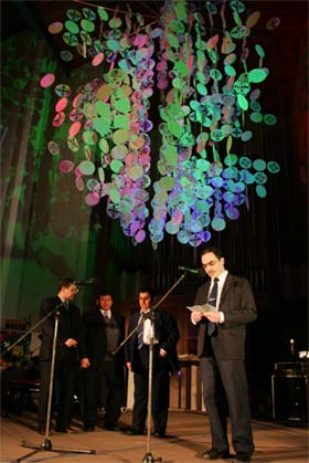 Yunus Çelik und das FRIEDENSLICHT DER RELIGIONEN in der Pauluskirche Dortmund