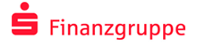 Logo und Link der Sparkasse Finanzgruppe.